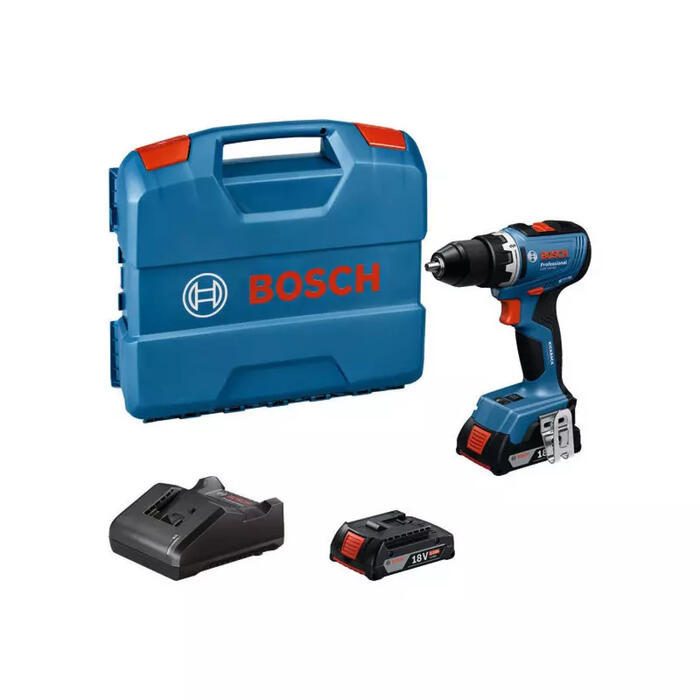 Akumulatora triecienurbjmašīna GSB 18V-65 2x2.0, 18V-40, LC (06019N3100)