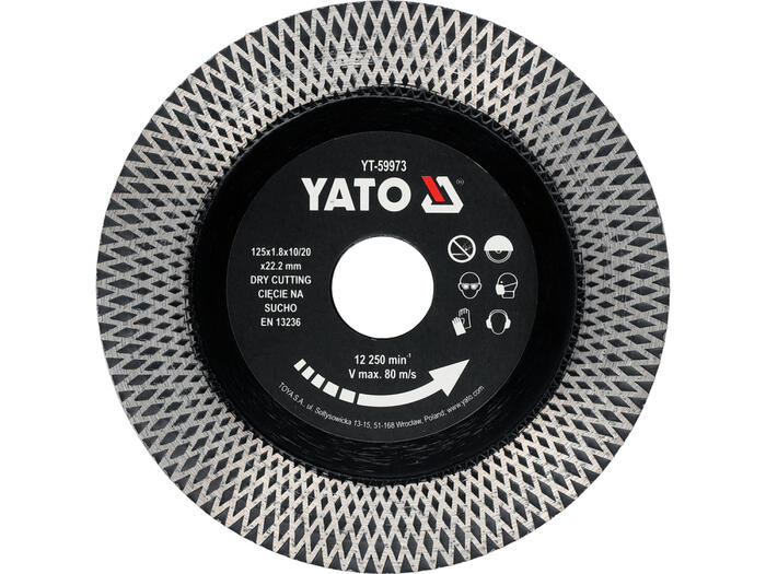 Yato Dimanta griezējdisks YT-59973, 125mm, 12250min⁻¹