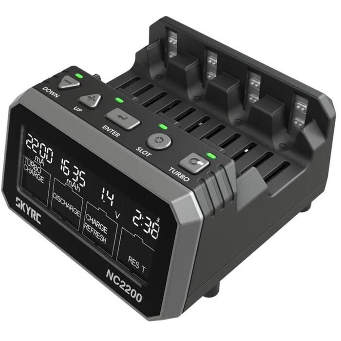 SkyRC NC2200 lādētājs SK-100181-01, 4 sloti