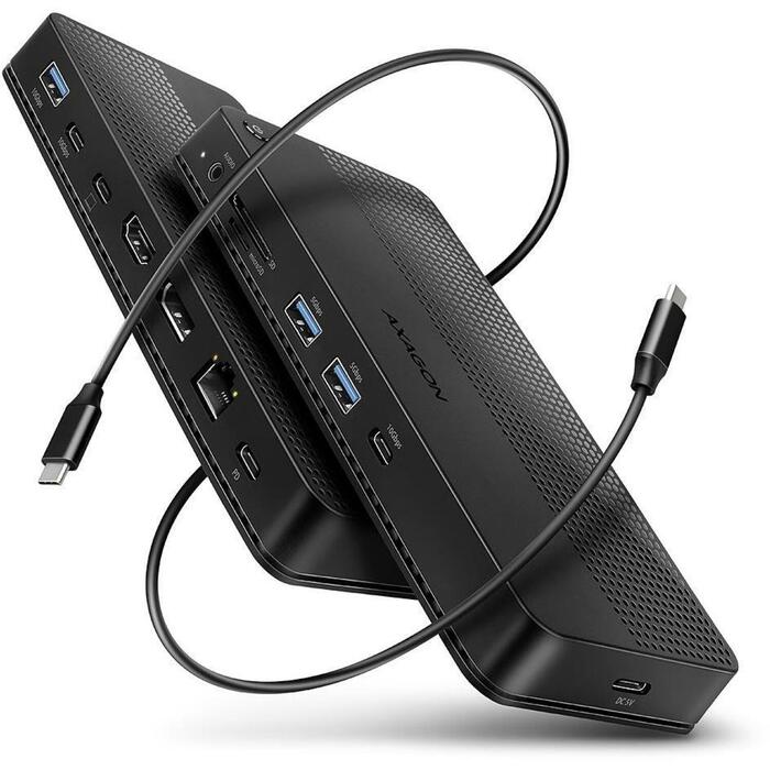 Axagon dokstacija HMC-U4, USB4 40Gbps, 3x