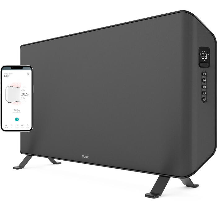 Viedais Wi-Fi konvekcijas sildītājs 2000 Smart 2000 W līdz ~30 m² Pelēks DXCH14 Duux (DXCH14)
