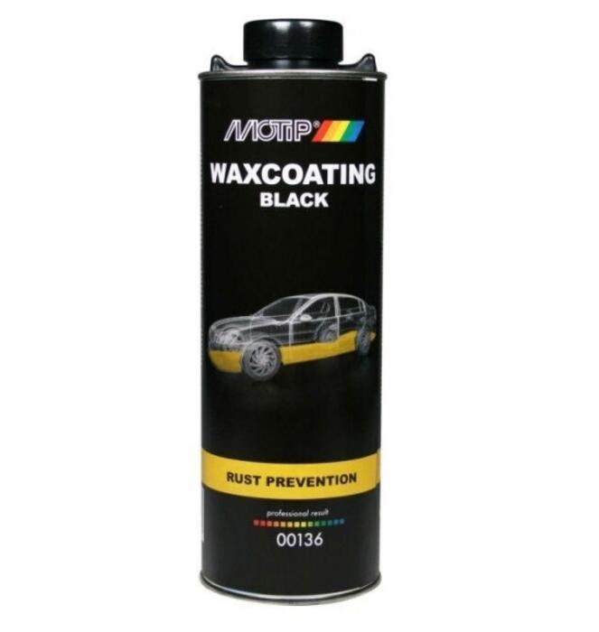 Motip Waxcoating Black 00136ET, 1000ml, melns