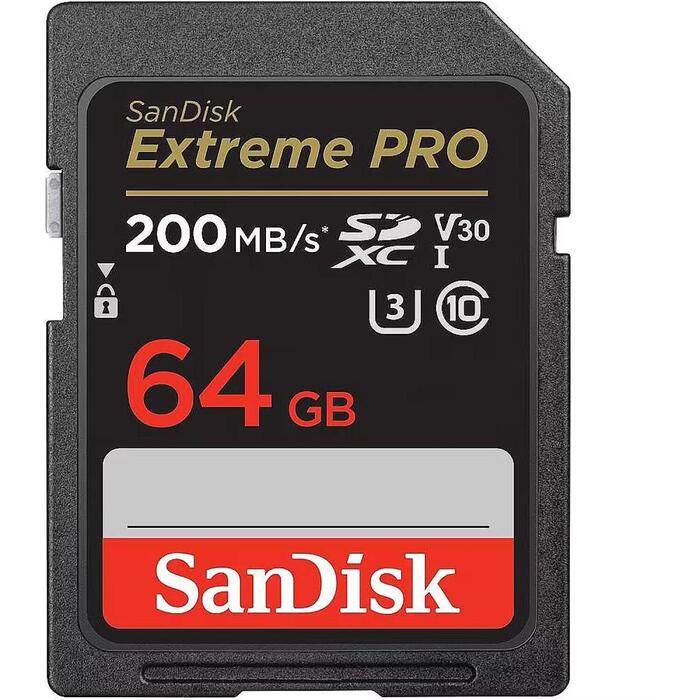 Sandisk Extreme PRO atmiņas karte SDSDXXU-064G-GN4IN