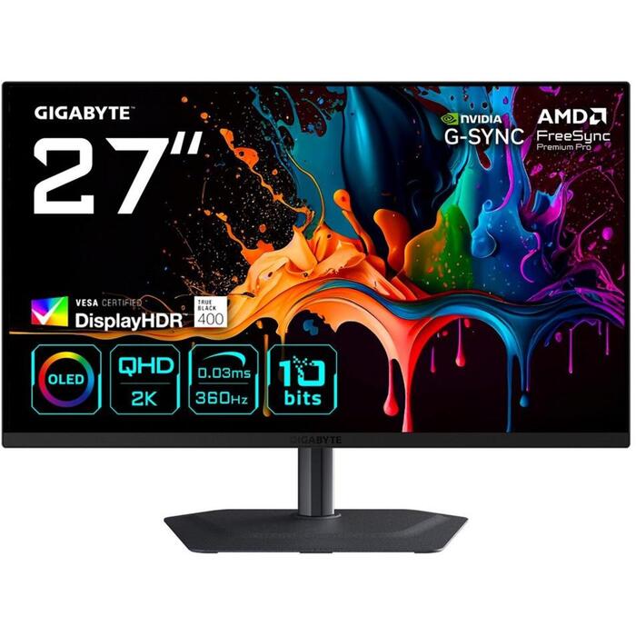 Gigabyte MO27Q3 OLED monitors, 2560 x