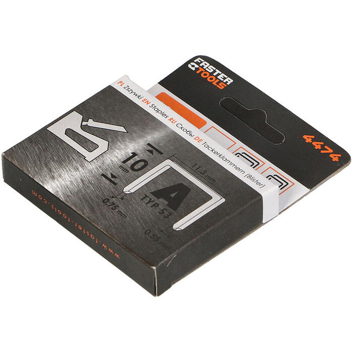 Skavas skavotājam 10mm tips A/53 (1000gab