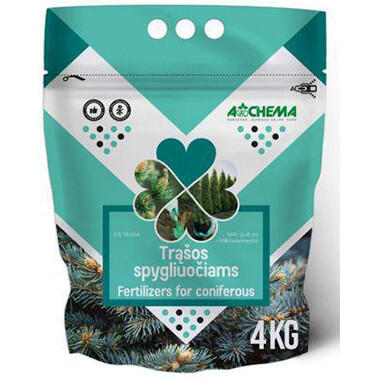 Agrochema Mēslojums skujeņiem 4kg (9280366)