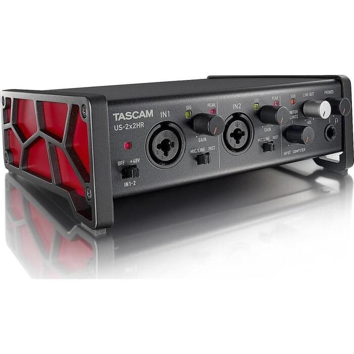 Tascam US-2X2HR audio interfeiss, 2x2, 24-bit/192kHz