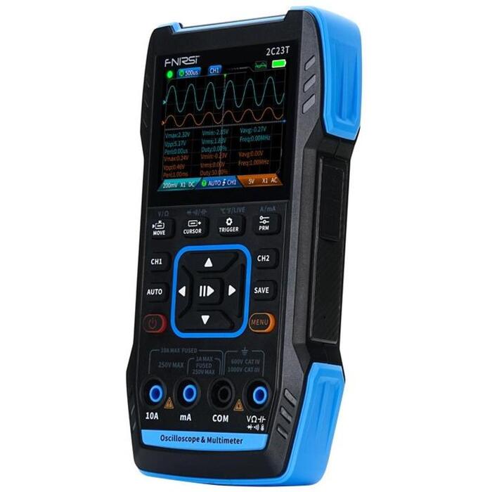 Fnirsi 3-in-1 osciloskops 2C23T, 3000 mAh