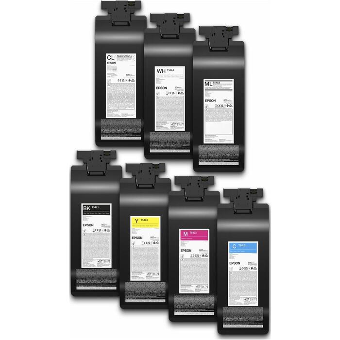 Epson T54L1 C13T54L100, 800 ml, melns
