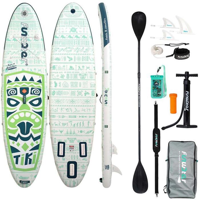Funwater SUP dēlis SUPFW05D Tiki, 320x83x15cm