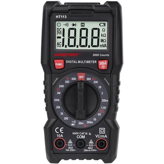Habotest HT113 Digitālais Universālais Multimetrs HT113