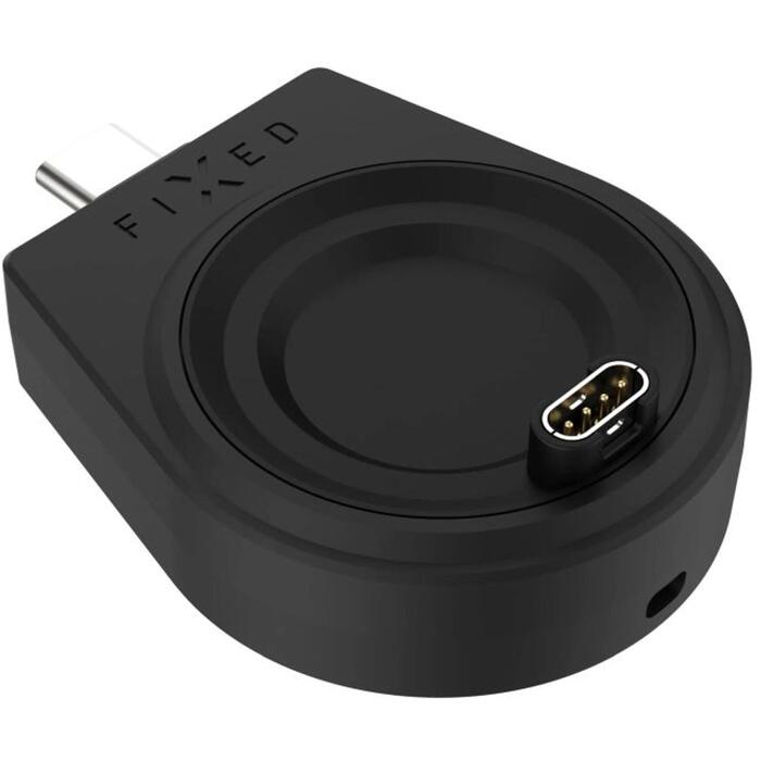 Fixed зарядное устройство USB-C FIXDW-GA-BK, 2.5W, 1x24 pin USB-C, черный, для смарт-часов (FIXDW-GA-BK)