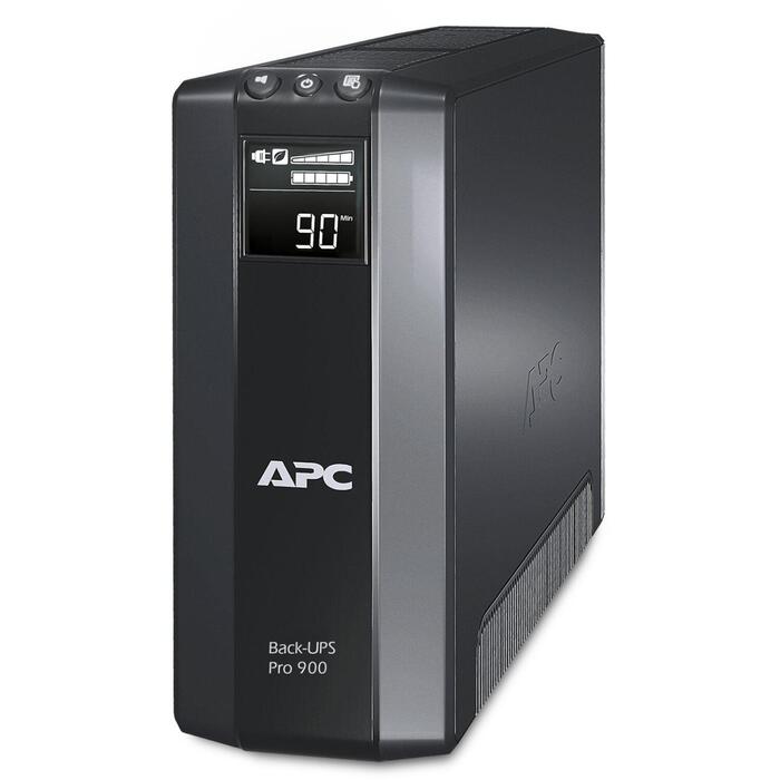 APC Back-UPS Pro 900 BR900G-GR, 540W, 900VA, 230V, USB, 5x CEE 7/7, 9min, 8h (BR900G-GR)