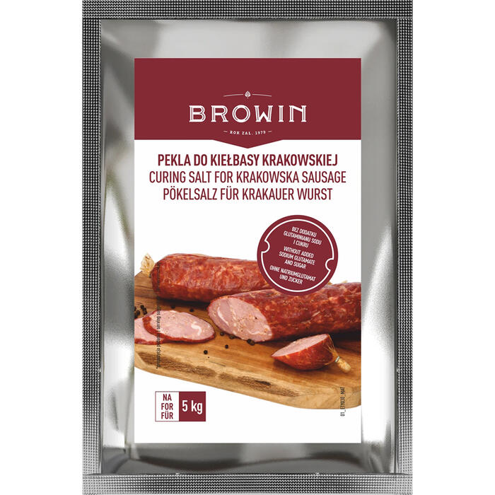 Browin Curing salt for krakowska sausage 410027, 115 г, соль, для колбас (410027)