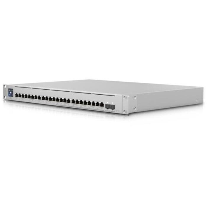 Ubiquiti Управляемый коммутатор 24 PoE USW-Enterprise-24-PoE, 12x10/100/1000 Mbps, 12x100/1000/2500 Mbps, 2xSFP+, 24xPoE+, 550W (USW-Enterprise-24-PoE)