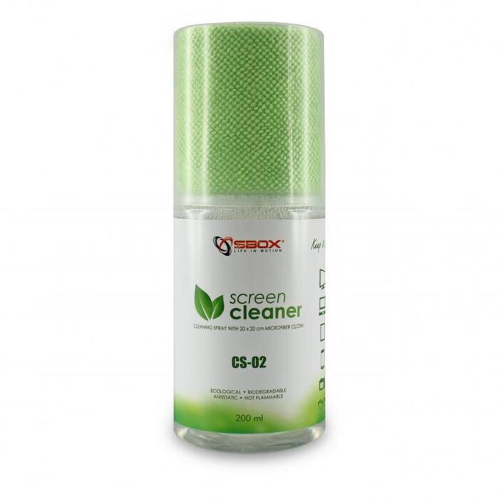 Sbox ekrāna tīrītājs CS-02, 200 ml