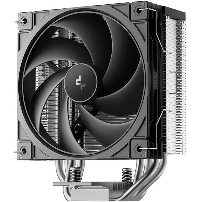 Deepcool procesora dzesētājs AG400 G2 R-AG400-BKNPMG2-G, 631 g, 70.09 cfm, 1 ventilators, PWM atbalsts, hidro gultnis (R-AG400-BKNPMG2-G)