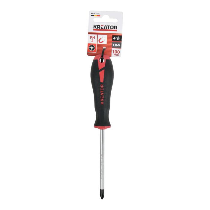 Skrūvgriezis Phillips KREATOR KRTH20503 100mm PH2