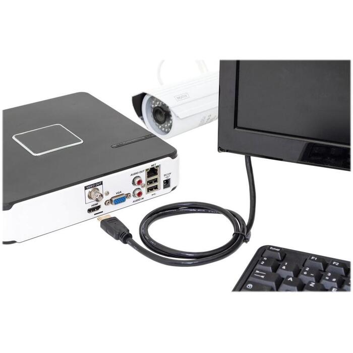 Digitus HDMI kabelis DB-330123-020-S, 2 m