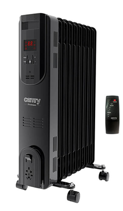 Efektīvs eļļas radiators ar tālvadības pulti