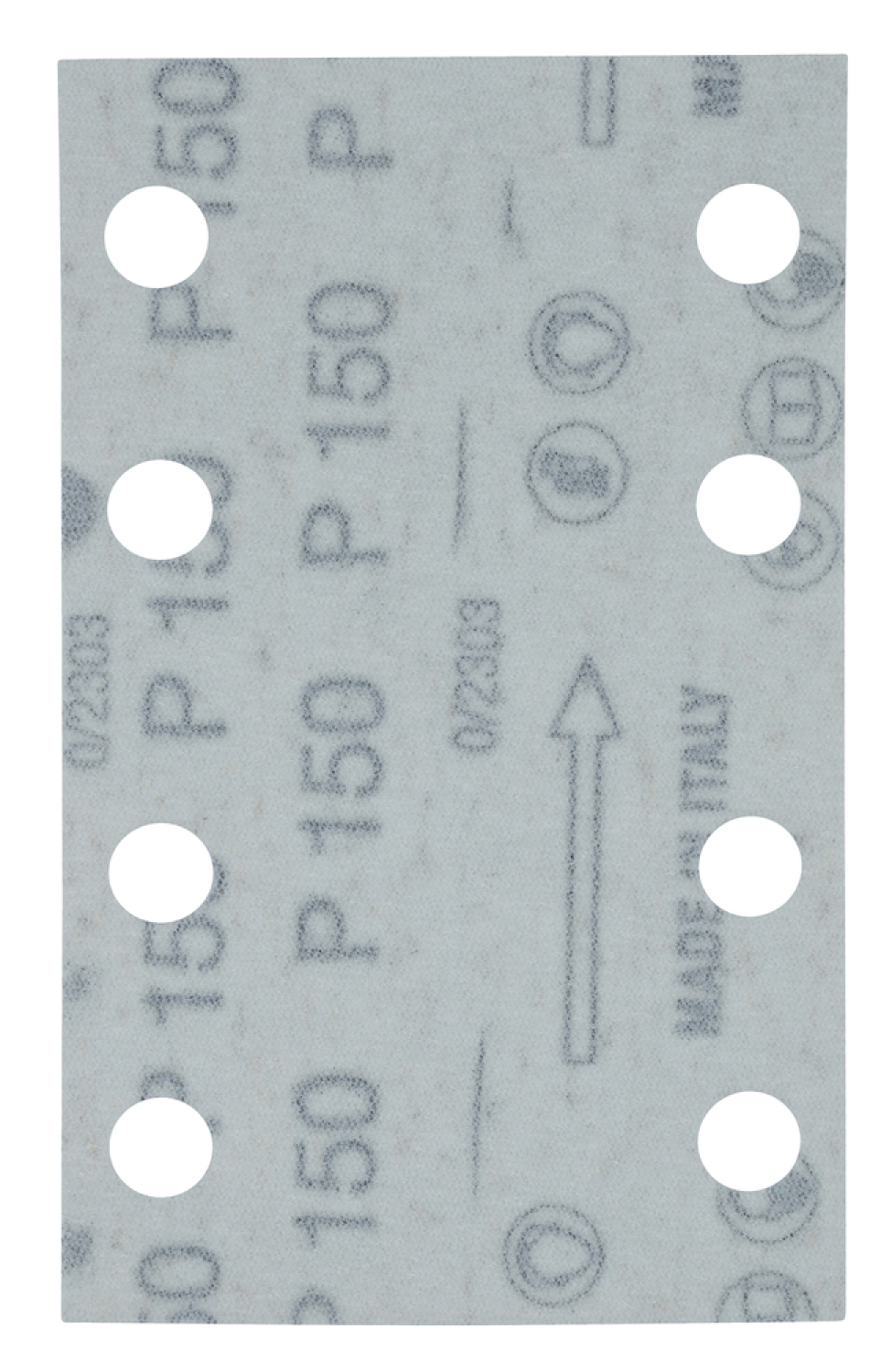 Slīppapīrs MAKITA E-23547 80x130 mm K150