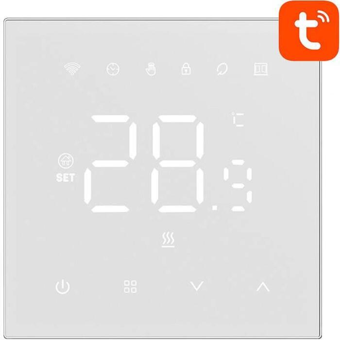 Avatto WT410-BH-3A-W viedais termostats, 3A, WiFi