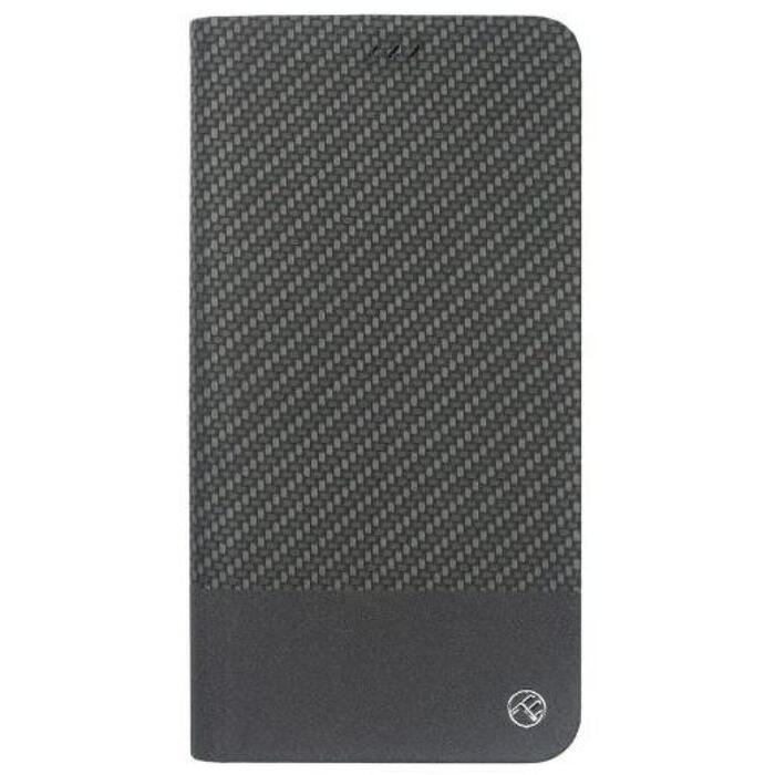 Tellur Grāmatu maciņš oglekļa iPhone XS