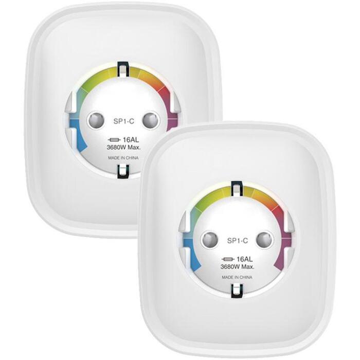 Gosund viedā kontakligzda SP1-HE-2, 16A, WiFi