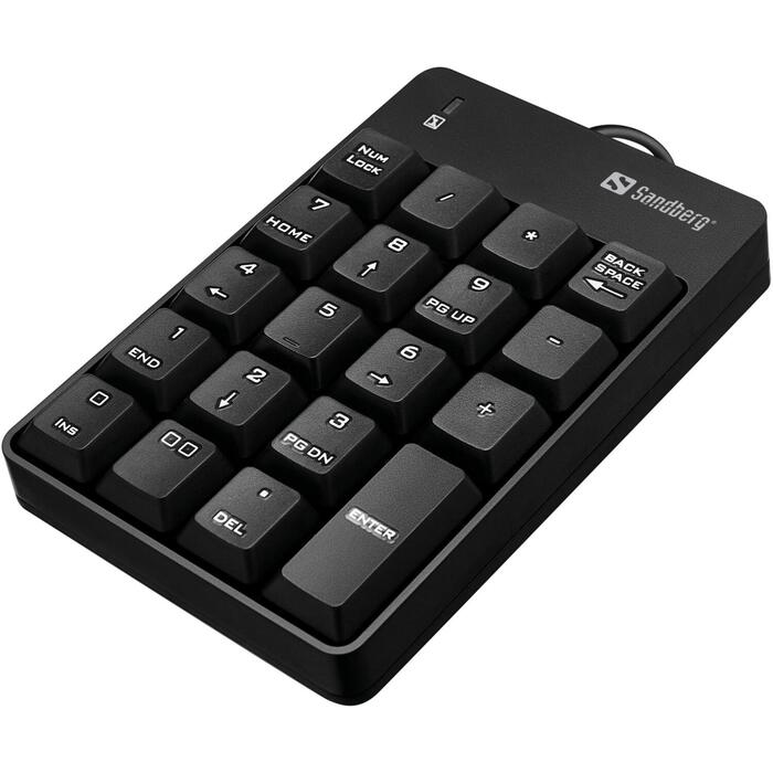 Sandberg 630-07 USB vadu ciparu tastatūra