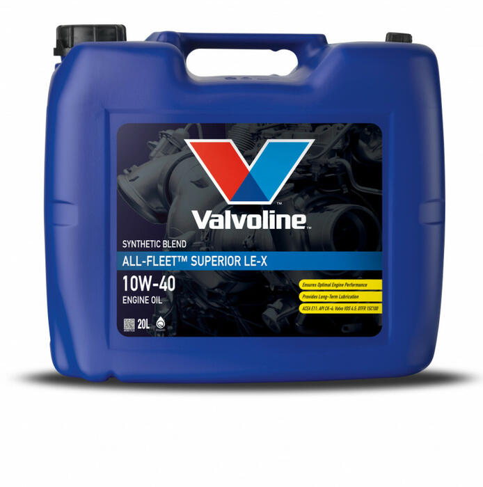 Моторное масло All Fleet Superior Le-X 10W40 20L, Valvoline, 913935, 20L (913935)