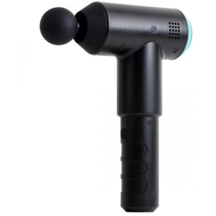 Homedics Masāžas pistole PGM-200-EU, 14.8W, 0.716kg, 3 ātrumi, 3 uzgaļi, 300min uzlādes laiks, 60min akumulatora darbības laiks (PGM-200-EU)