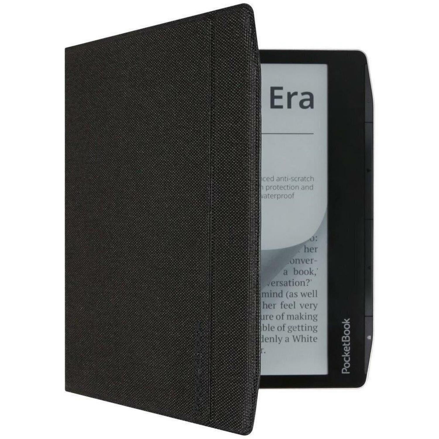 Pocketbook Чехол HN-QI-PU-700-BK-WW, черный, 0.11кг, беспроводная зарядка, функция сна (HN-QI-PU-700-BK-WW)