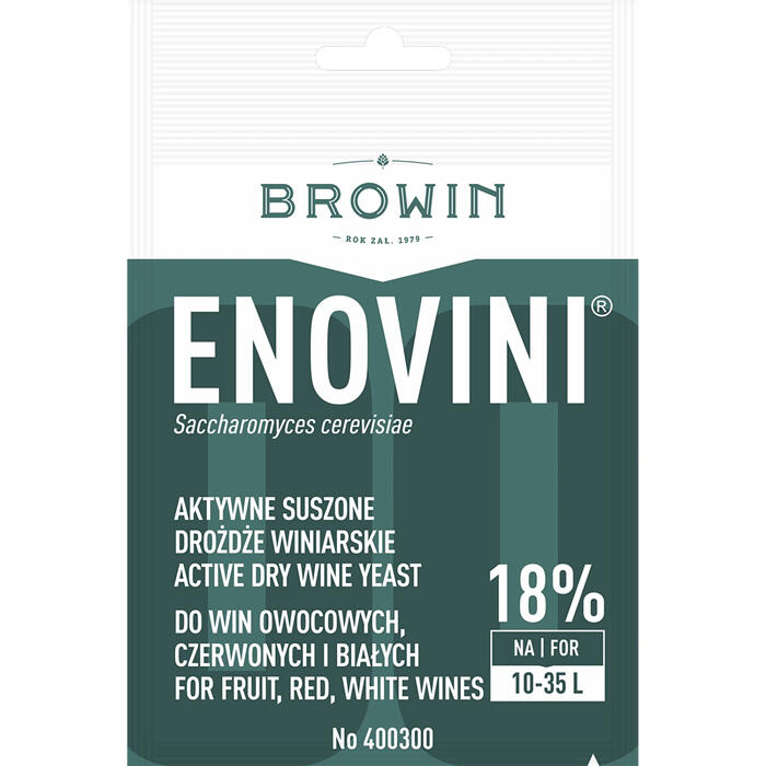 Browin vīna raugs 400300, 7g, 35L