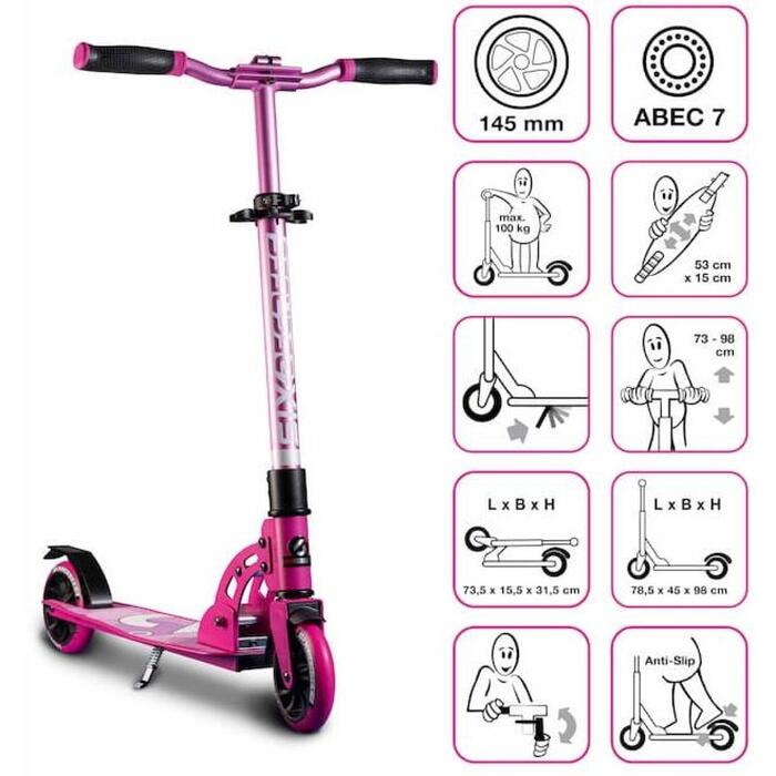 Muuwmi Six Degrees Aluminium Scooter AU