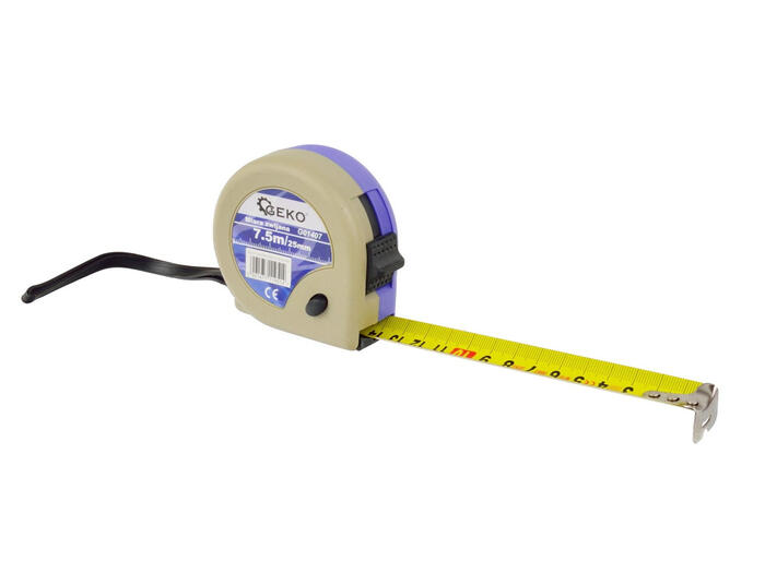 Mērlente 7,5m x 25mm, tērauda
