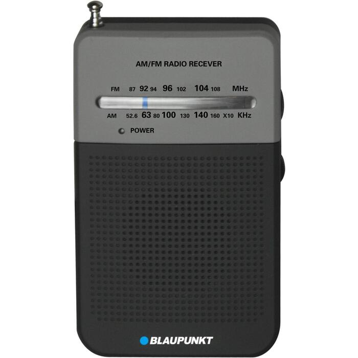 Blaupunkt Pārnēsājamais radio PR3BK, 0,3