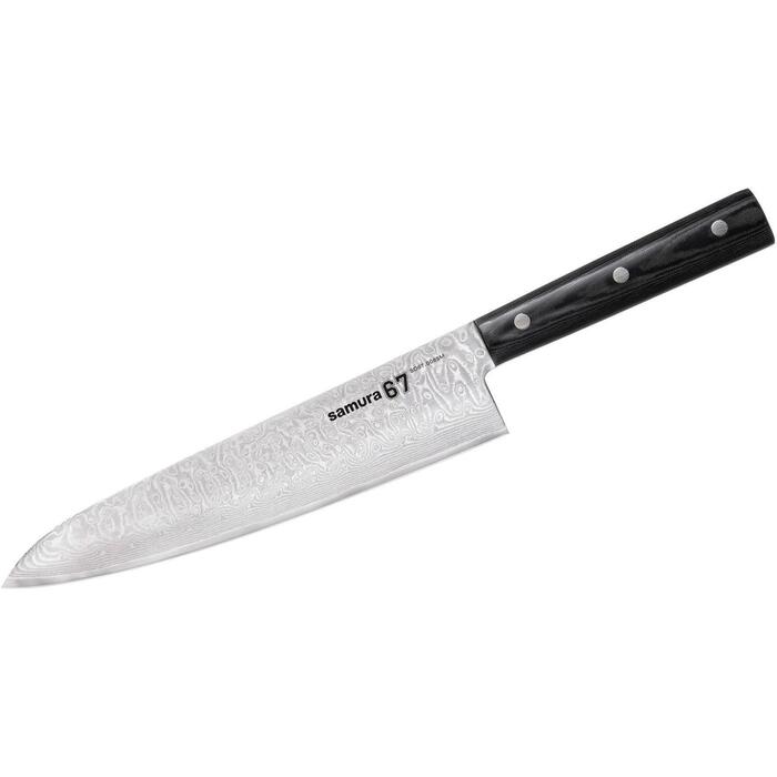 Samura griešanas nazis SD67-0085M, 208mm, Damascus