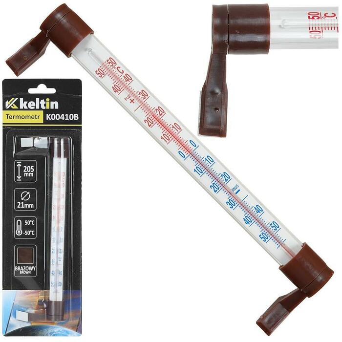 Keltin āra loga termometrs K00410B, -50°C