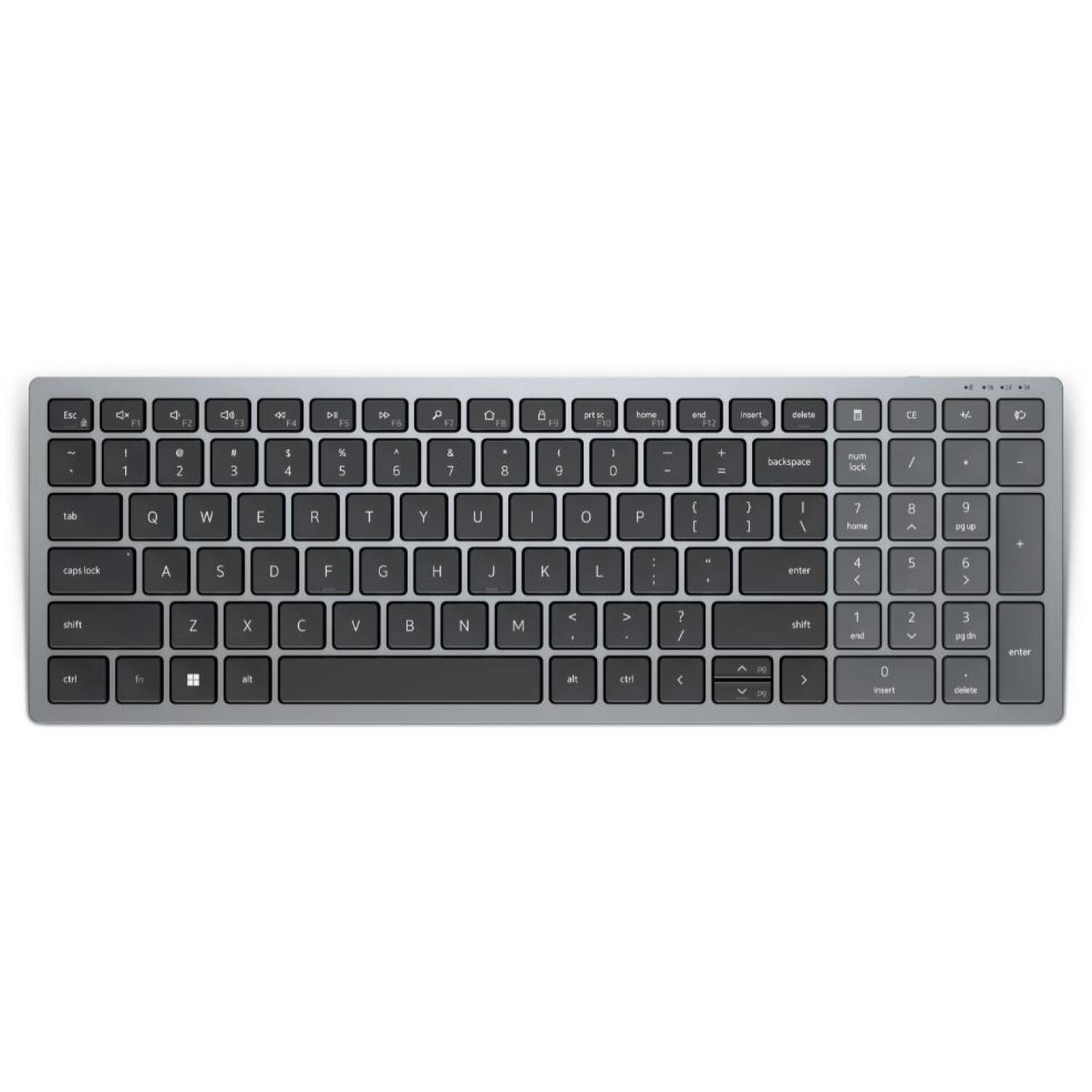 Dell Klaviatūra KB740 580-AKOZ, bezvadu, Titan