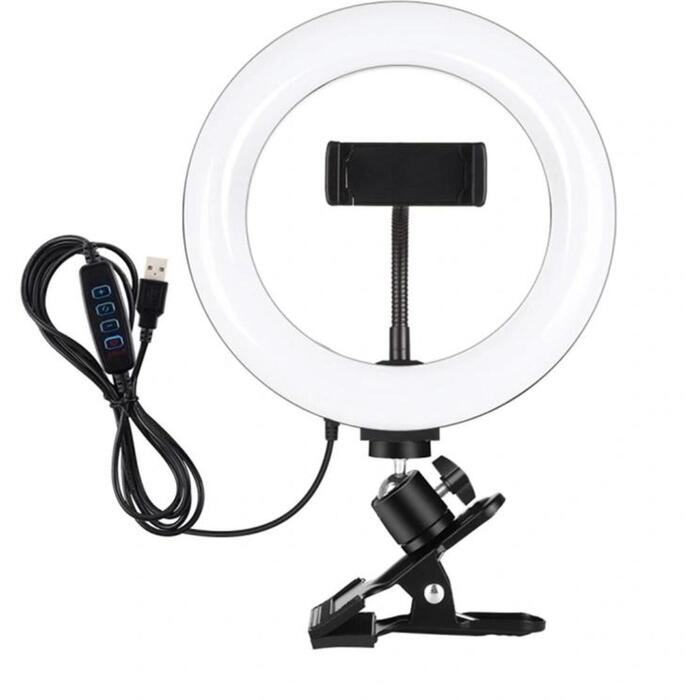 Puluz LED gredzena gaisma PKT3120B, 20cm