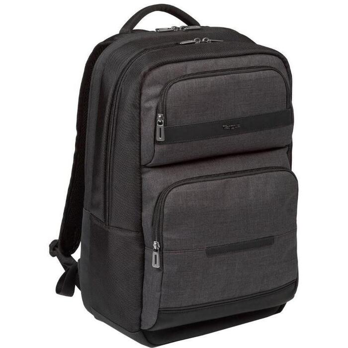 Targus Рюкзак для ноутбука CitySmart Advanced TSB912GL, 12.5-15.6", 22 л, черный серый, мягкие лямки, отсек для планшета (TSB912GL)