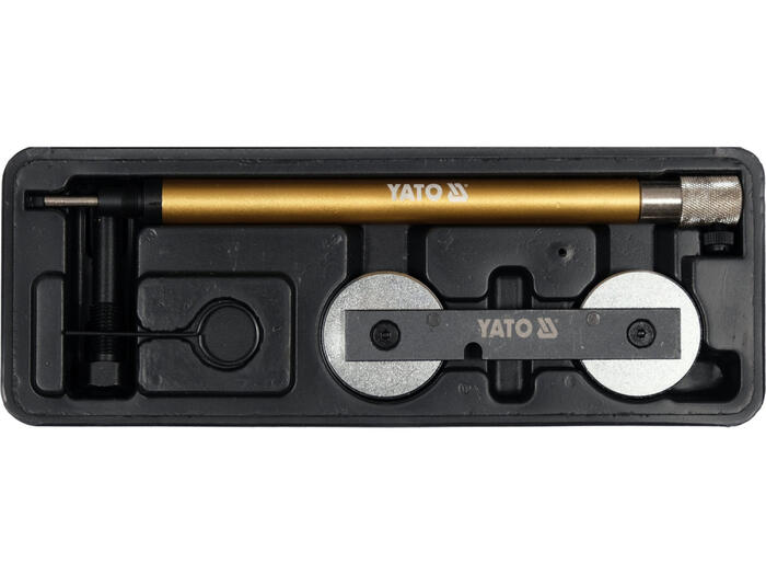 Yato instrumentu komplekts YT-06017, 4 gab, oglekļa tērauds, VW Audi Seat Škoda, benzīna dzinējiem, sadales vārpstas fiksators (YT-06017)