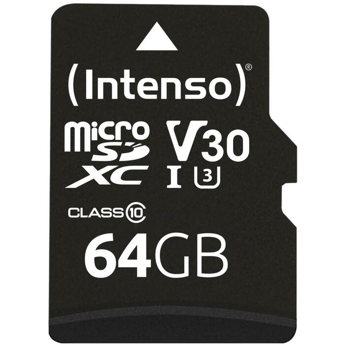Intenso atmiņas karte MicroSDXC 3433490 64