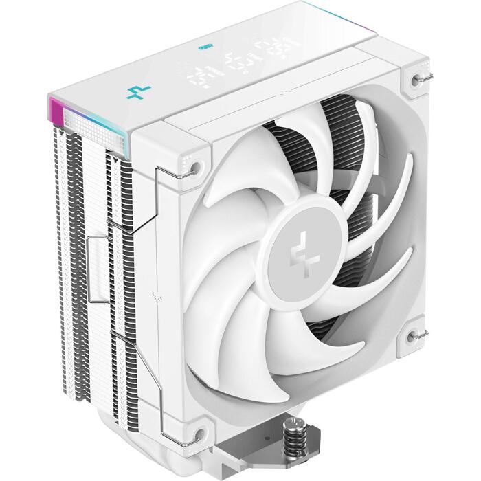 Deepcool CPU dzesētājs AK400 DIGITAL PRO WH R-AK400-WHAPMN-G, 60,89 cfm, 25 dB, 500-1750 RPM, 4 siltuma caurules, PWM atbalsts (R-AK400-WHAPMN-G)