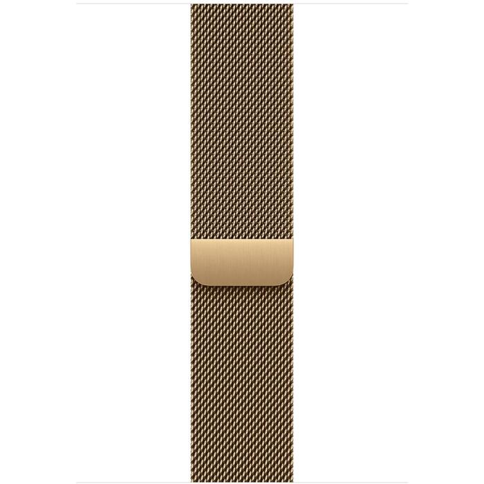 Ремешок для умных часов Apple MJNP4ZM/A, 46мм, S/M 130-180мм, Radiant Gold, PVD покрытие, 60% переработанная нержавеющая сталь (MJNP4ZM/A)