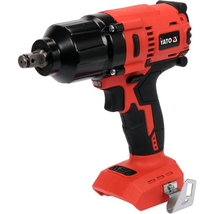 Yato Triecienuzgriežņu atslēga YT-828061, 18V, 1/2", 700Nm, 350Nm, 0-2600 min⁻¹, Li-Ion, bez oglīšu, uzlādes indikators (YT-828061)