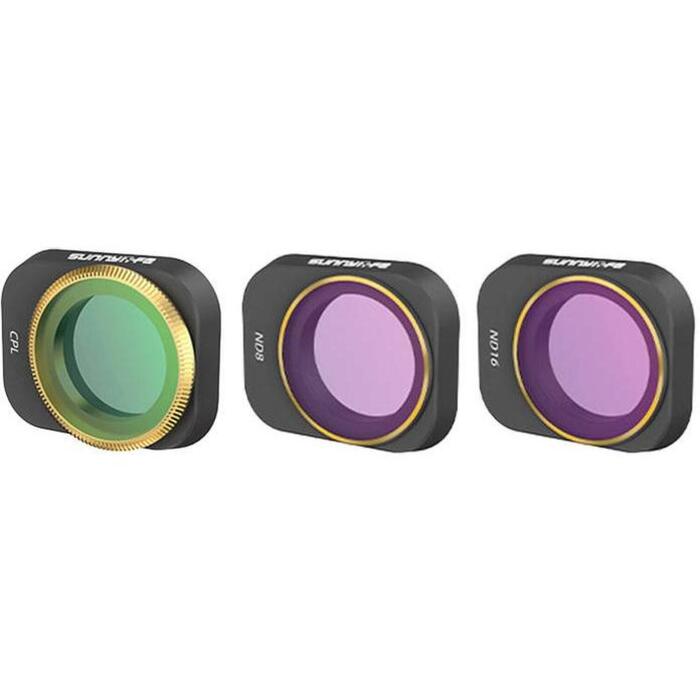 Sunnylife MM3-FI415, 3 filtri CPL+ND8+ND16, DJI