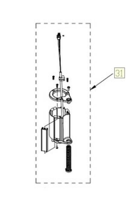 Сборка режущего мотора, CRAMER, R0106157-00, 0.3 кг (R0106157-00)