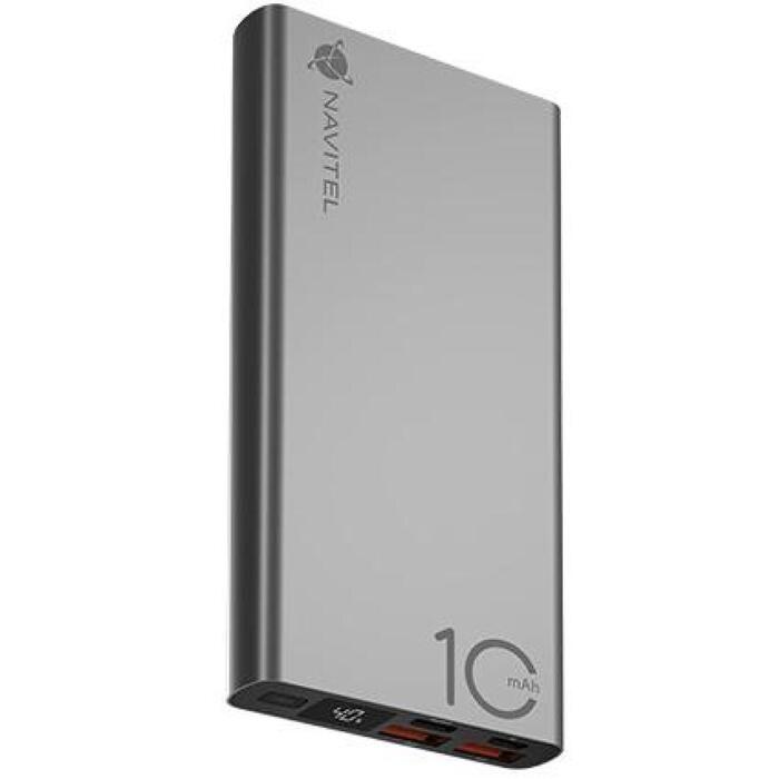 Navitel Lādētājs-akumulators PWR10 AL Silver, 10000mAh