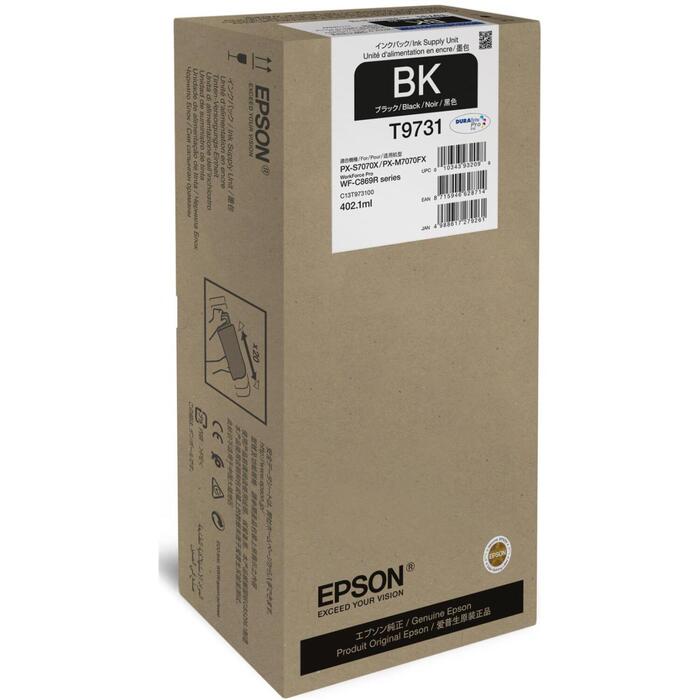 Epson T9731, C13T97310N, 402.1ml, melns